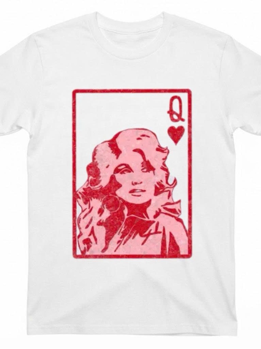 Gildan White Shirt Dolly Parton Graphic Tee